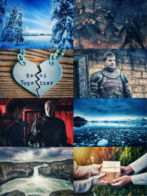 effulgent-girl: Jaime &amp; Brienne Appreciation Week - Day Sixthe long night | together in the dark