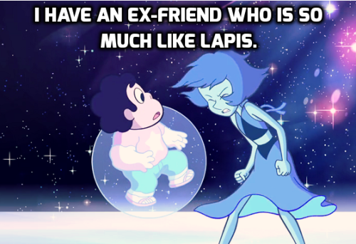 steven-universe-confessions:  She’s usually calm and nice, but she has so much negativity towards this world. She too resorts to violence sometimes and wants to live among the stars. I’ve tried to help her understand this world, but I wish I could