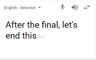 Google Translating to make things better