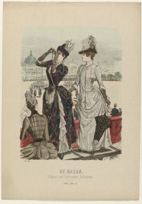 Porn history-of-fashion:  1. De Bazar, 1886, photos