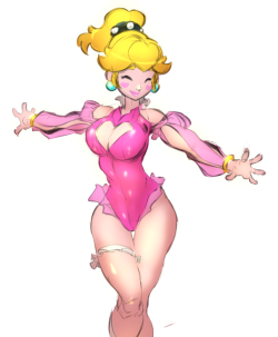 c-smut-run:  Color concept art for Peach