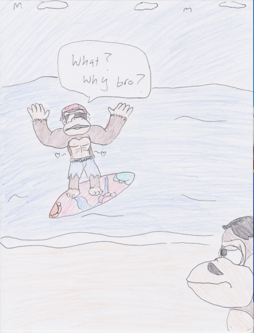 Correction. I USED to surf without wearing my shirt&hellip;.