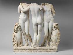 ancientpeoples:   Marble Statue Group of