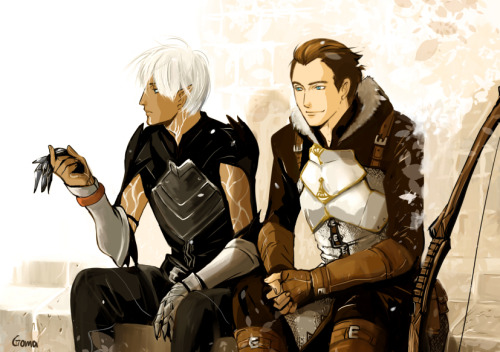 goma-itoh:Fenris and Sebastian/short break