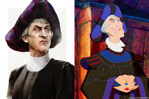 awkwardtimezone:  spooky-pens:  mickeyandcompany:  Real Life Disney Villains, by