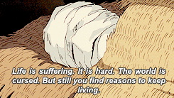 pentragons: Most Inspirational Quotes from Studio Ghibli Movies  “It’s funny how you wake up each day and never really know if it will be the one that will change your life  f o r e v e r.”  