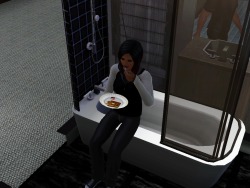 simsgonewrong:  My sim decided the table