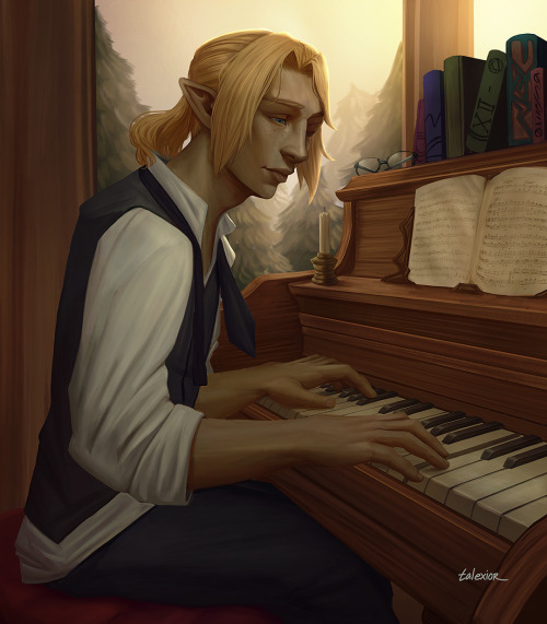 &ldquo;Emile, a noble Elezen who joined the clergy at a young age and became a teacher for many year