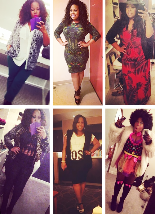 justdaimonique:wayhaughtx:Queen Amber Riley ♥  if you dont think Ambs is the cutest