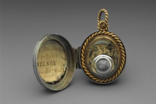 ltwilliammowett:The musket ball that killed Admiral Lord Nelson. The shot was fired by an unknown Fr