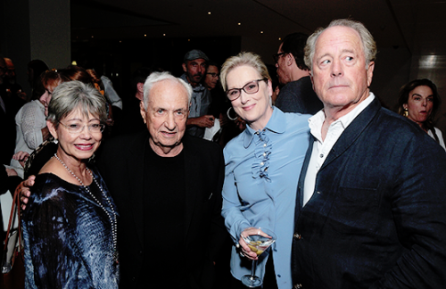 Meryl Streep and Don Gummer attend a private screening of &lsquo;Florence Foster Jenkins&rsq