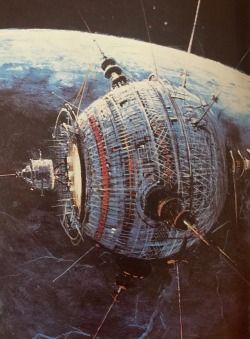 theremina:  martinlkennedy:  Special effects shots and conceptual  art by Peter Ellenshaw &amp; Robert McCall for The Black Hole (1979). From Cinefantastique magazine  Some of the most beautiful concept art of outer space, for anything, ever.