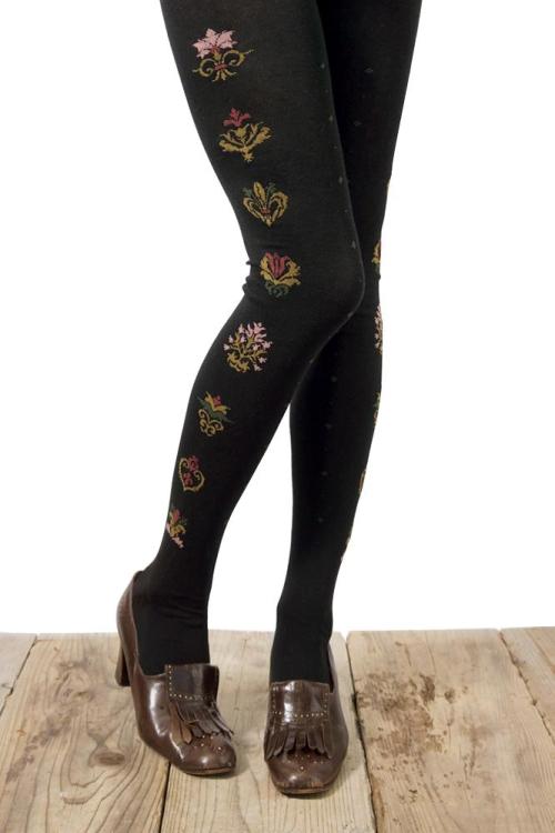 chiffonroseshop:A preview of the Grimoire Verum tights and socks that will be up on the site in a mo