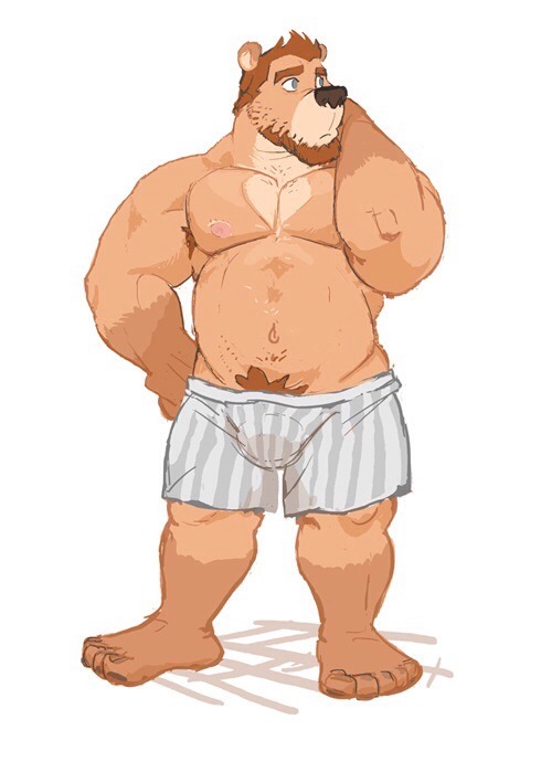 thehotbaraboys:  Muscle scruff! 