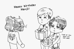 hibana:  09.05 Happy Birthday Hanji! There