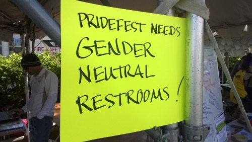 I made some signs, because it&rsquo;s 2014 and Milwaukee Pridefest still doesn&rsquo;t have 