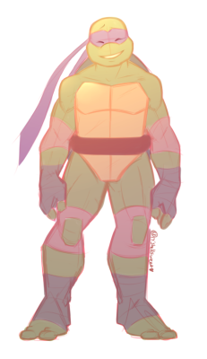 shellsweet: A little warm up Donatello that I got carried away with! &lt;3