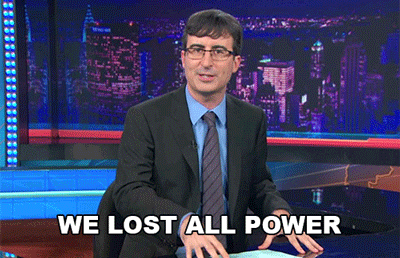 John Oliver lost all power gif.