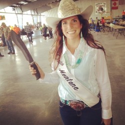 behringmade:  Miss Rodeo Montana knows a