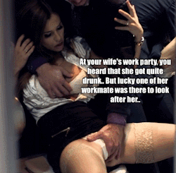 i-own-you-and-your-girl:  “Hey bro.. Your wife was so drunk so I had to follow her to the restroom to make sure she’s ok!”  ..you weren’t quite sure why all of his friends were snickering and laughing at the back..