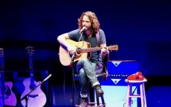 jeffbuckleyforever:  Chris Cornell performing at The Palais Theatre in Melbourne, Australia on October 19, 2011.“After a handful of Audioslave, Soundgarden and Temple Of The Dog songs, Cornell started bantering with the crowd. A woman in the audience