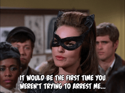 gameraboy: Relationship goals. Batman (1966), “Catwoman Goes to College” Batman and Catw