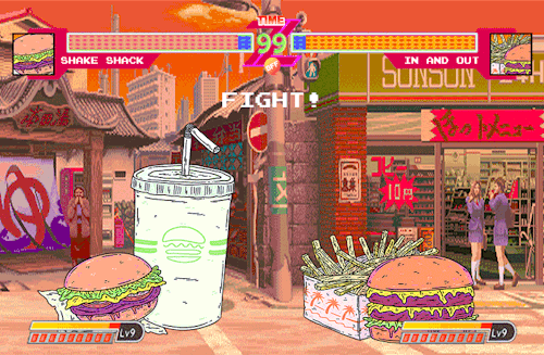 yrbff: SHAKE SHACK VS. IN AND OUT: FIGHT!