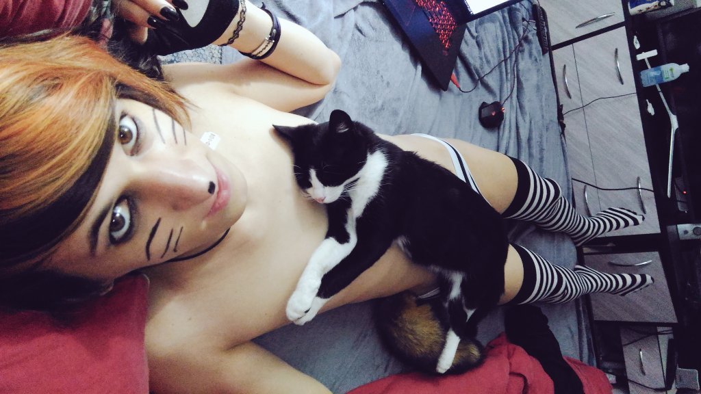 Just wanted to take cute &amp; sexy pictures when i suddenly became a cat bed