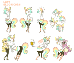 Kyrakupetsky:  Full Late Bloomicorn Character Sheet For Work As Well As Some Unused