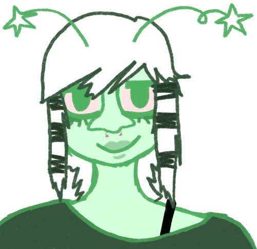 SILLY LITTL ALIEN STONER GIRL THINGY I FORGOT TO POST ::3333