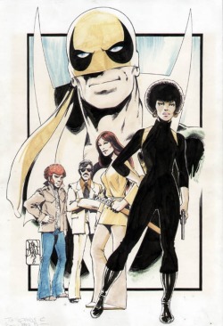 Marvel1980S:  1976 - Iron Fist And His Supporting Cast By John Byrne. 