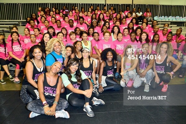 jasminev-news:  June 29th: (more) Jasmine at the Pretty Girls Sweat event in Los