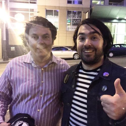 ljackman: Bob Fossil, as I live and stink! #themightyboosh #noelfielding And that’s why I don&