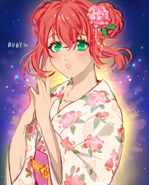 unxi:ruby’s new sr is so beautiful~
