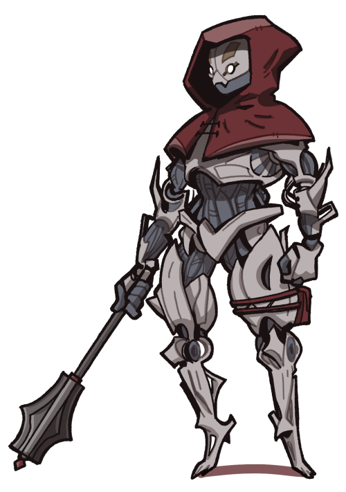 @doven‘s warforged rogue Luella from our new game!!! I LOVE HER!!!