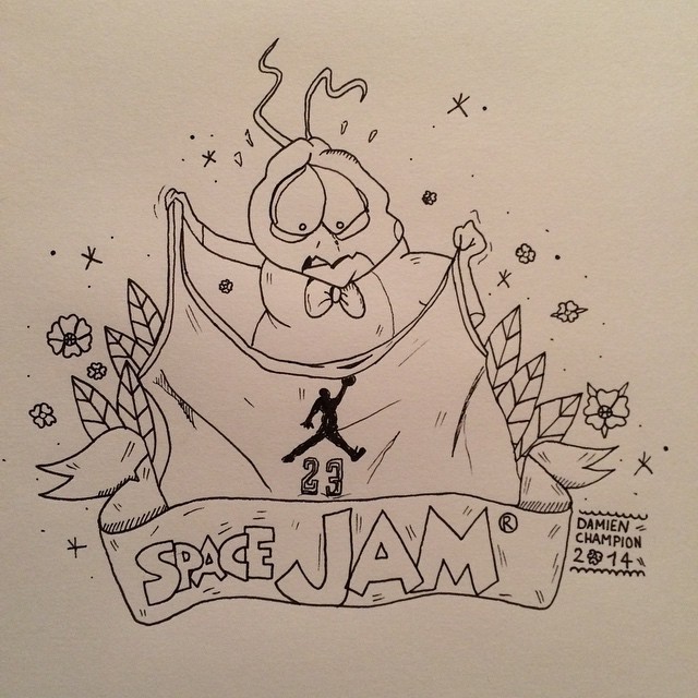 michael jordan dessin animé