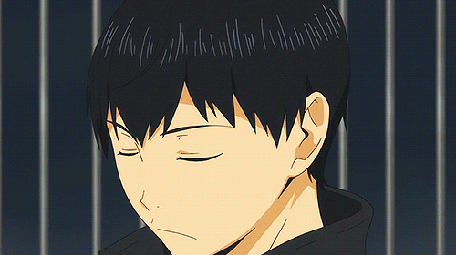 aki00113:  HINATA IMITATING KAGEYAMA  (´∀｀)♡ THESE TWO SHOULD HURRY UP AND GET MARRIED ALREADY. 