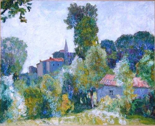 themirame:  Village in Summer Victor Charreton 
