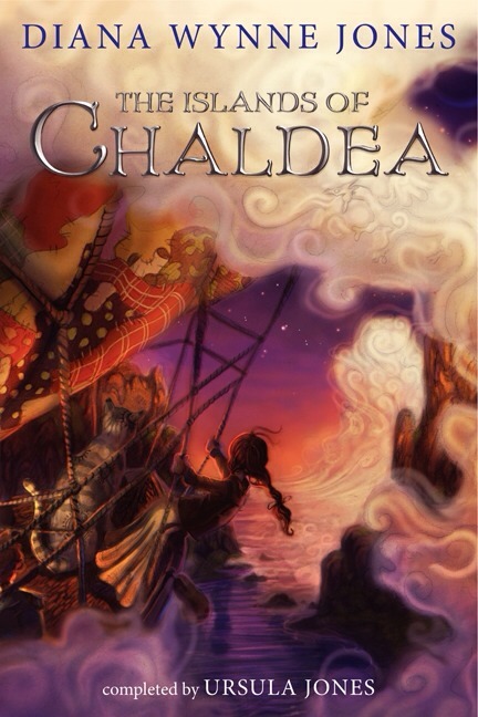 vinaya-lara:  UK &amp; US cover art for The Islands of Chaldea written by Diana Wynne Jones and 