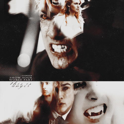 &ldquo;You show your worst part, this is anger.&rdquo;-Forwood