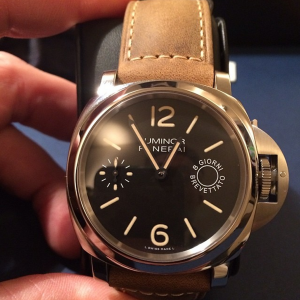 paneraicentral:  SIHH2014 - Panerai Luminor 8 Giorni Brevettato PAM590  Panerai has