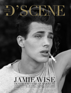 malemodelscene:  Welcome to D’SCENE – Discover Our Launch Issue! Model Jamie Wise by Elias Tahan 