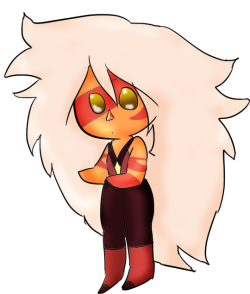 Hey, so… I colored one of your Jaspers… not my best work, but I think it turned out okay… ish?(submitted by dakln)vibrant shiny baby discovers her self-worth and we’re all happy for her