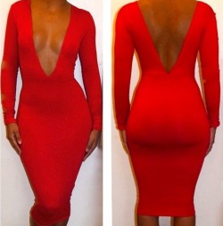 blvckxcellence:black-culture: Lady in Red