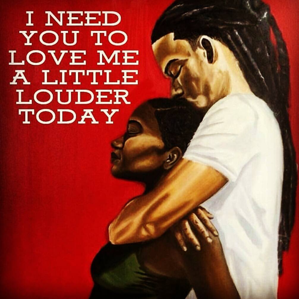 luvisblack:Some days you have to do a little more… #LuvIsBlack #MarleysThoughts