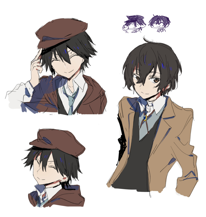 miss-cigarettes:  文豪 || 廣田痛 [pixiv]※Permission to upload this was given