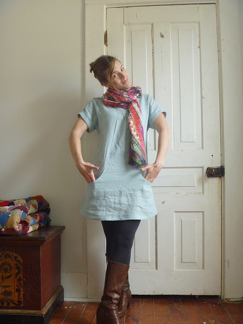 tunic pockets! by dorathy on Flickr.