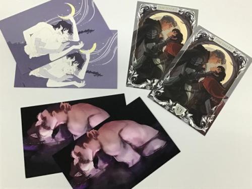 Our beautiful prints are here!! Featuring art by: @BaDaddy6 @HalfOfAKey and @KyranCorner  