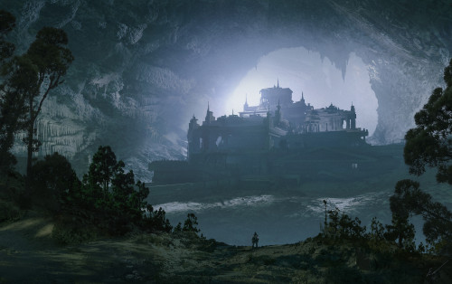 theamazingdigitalart:  The wonderful digital art of  Espen Olsen Sætervik     d'artiste Matte Painting   