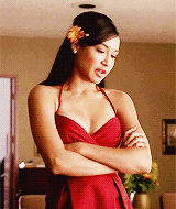 acheleheya-deleted-deactivated2:santana lopez + standing/sitting with her arms crossedWith her boobs